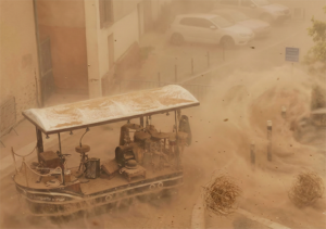tempete de sable - la guinguette de peggy