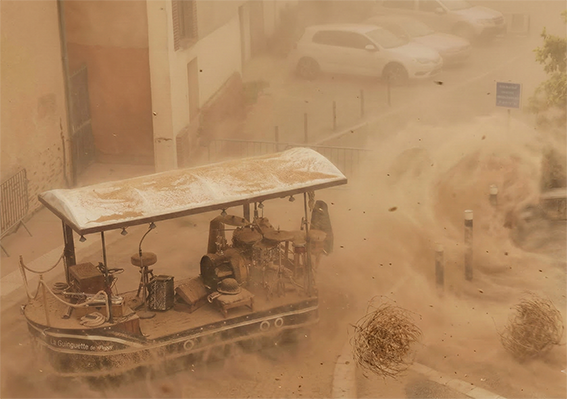 tempete de sable - la guinguette de peggy